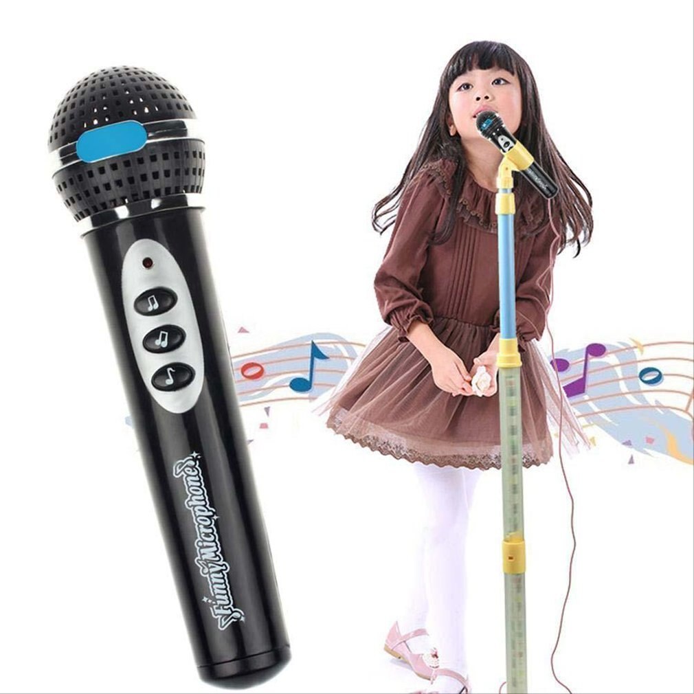 Børn piger drenge mikrofon mikrofon karaoke sang børn sjov musik legetøj