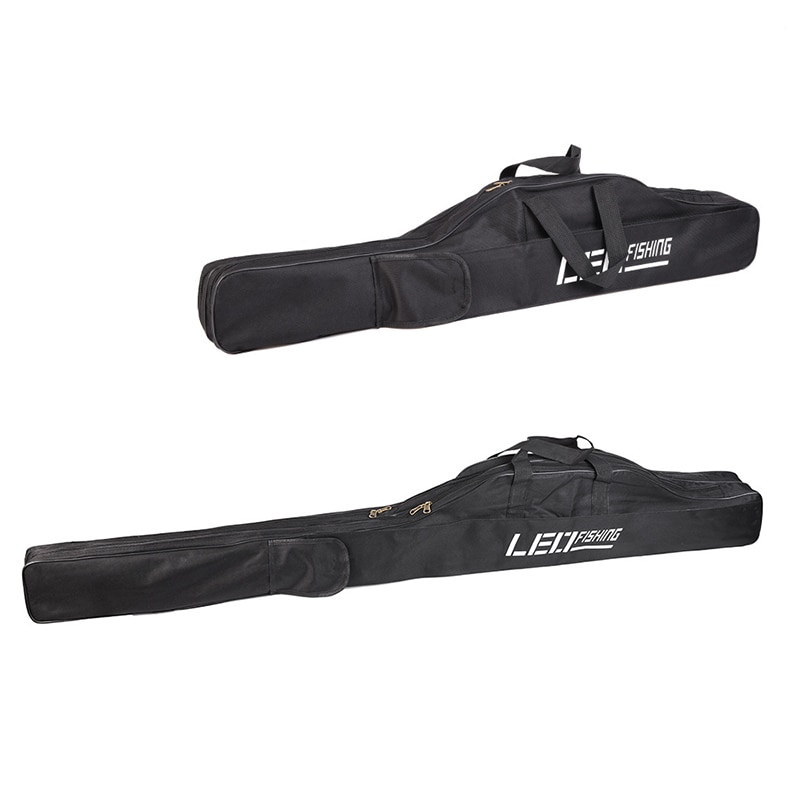 100/150cm sammenleggbar fiskepose oxford fiske deksel stang spinning bag fiskestang snelle lokke bag oppbevaring fiskeutstyr bag