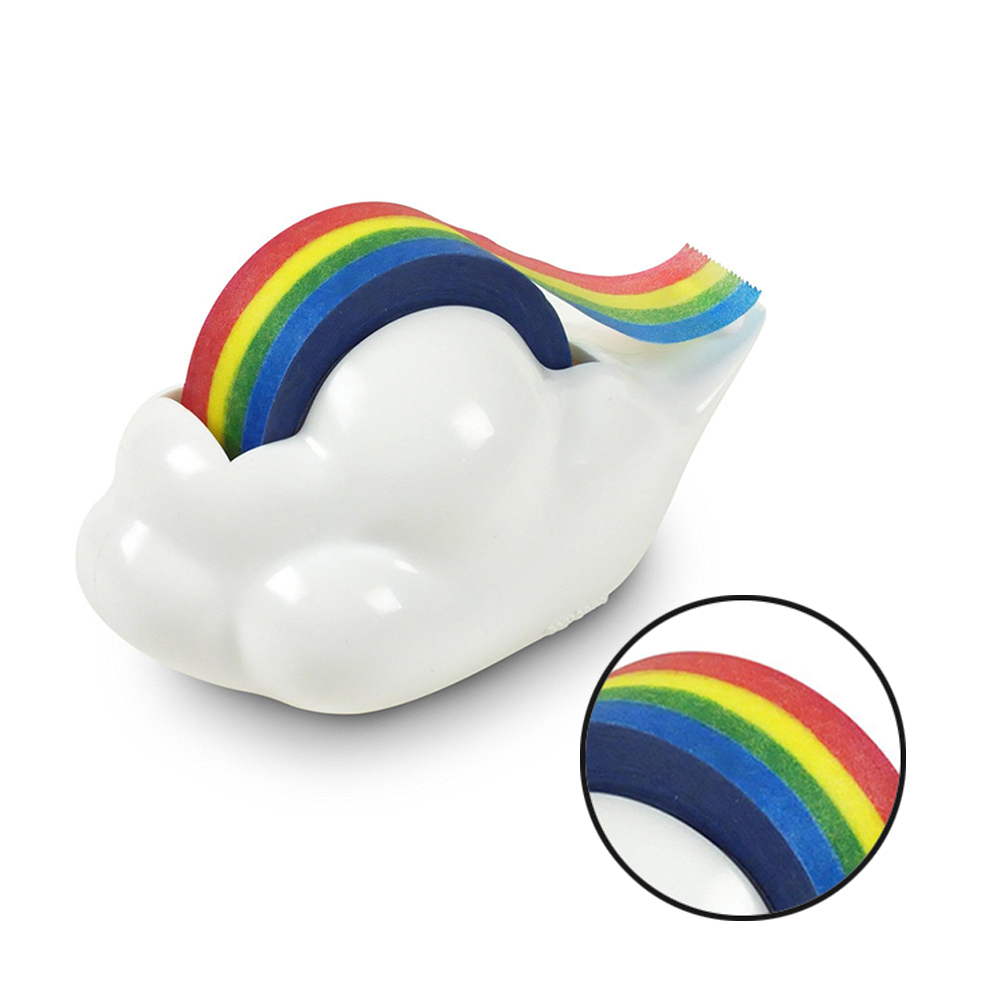 Cloud Rainbow Tape Dispenser Adhesive Tape Plastic Tape Seat Cutting Tape