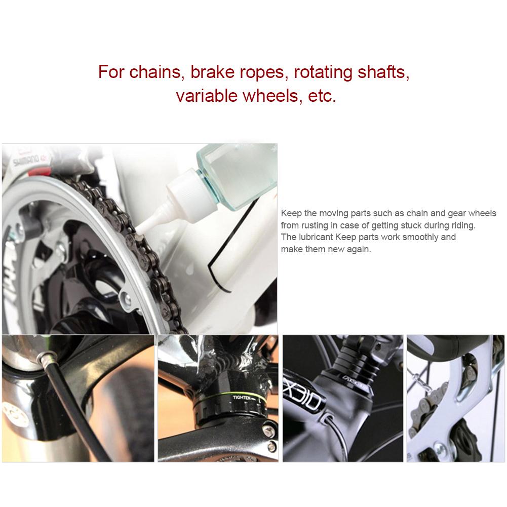 60ML Chain Lubricant Bicycle Chain Maintenance Tools Anti-rust Lubricant Mountain Bike Nursing Supplies