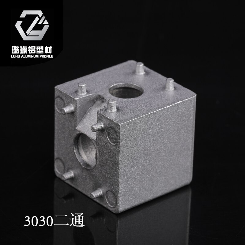 Connecteur d&#39;angle Cube en aluminium, 4 pièces, 3030 4040 4545, pour fixation, profil en aluminium