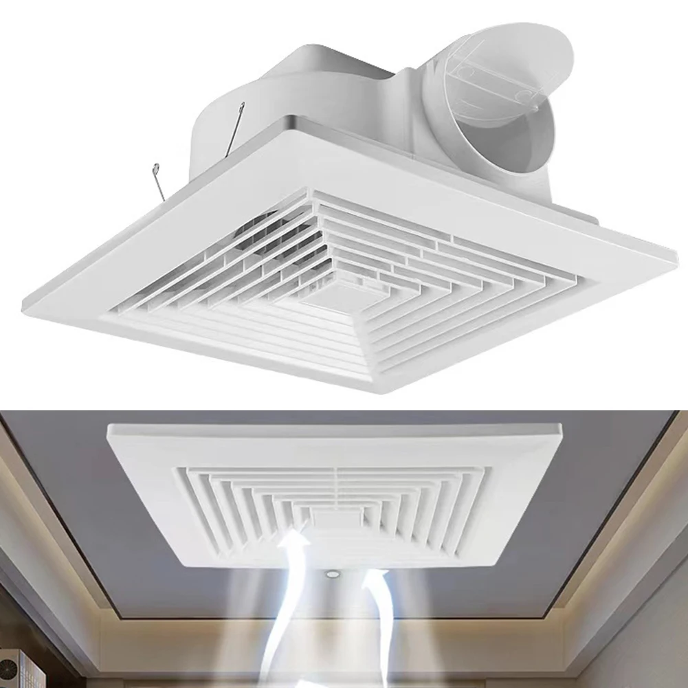 Für Badezimmer, energieeffizienter Deckenventilator, Heimbelüftung, integriertes , Feuchtigkeitsentfernung, Rauschunterdrückungstechnologie