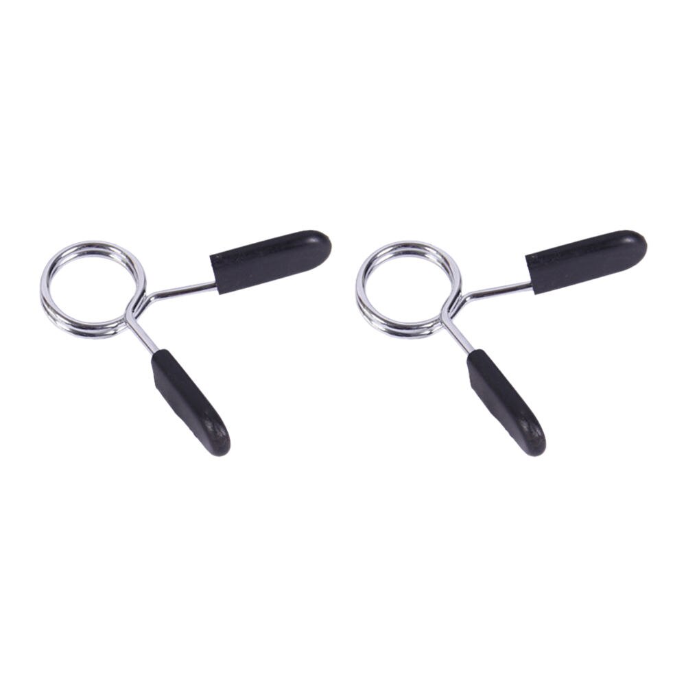 2 stuks/set 25mm halterstangklem sportschool gewichtstang halterveerkraagclips