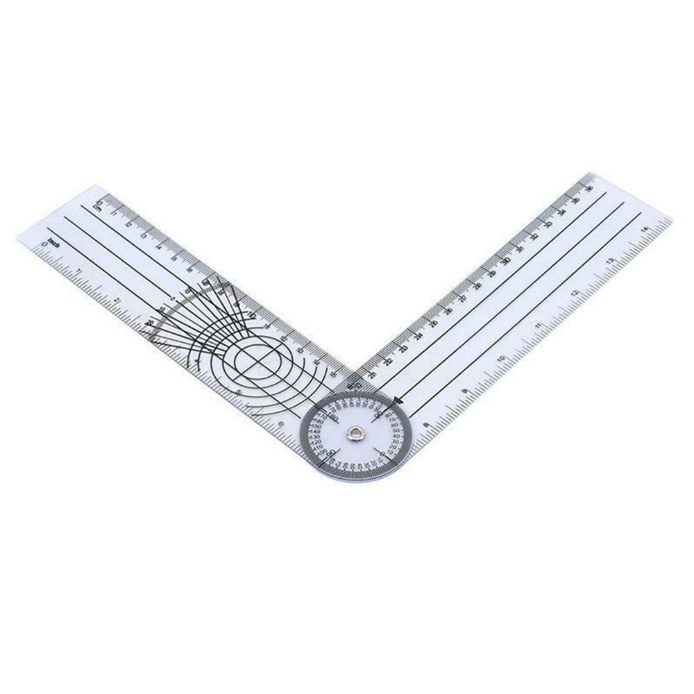 30cm Korean Flexible Folding Ruler Multifunction Plastic Drawing Rulers Office School Stationery Students Kids