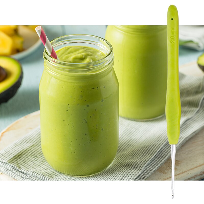 QIAO Crochet Hook Knitting Needle Sewing Accessories For Knitting Yarn Needlework Knitting Crochet Hook Needle Sewing Tools: 2 mm