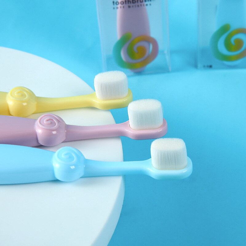 Cepillo de dientes suave para el cuidado del bebé, para niños de 0 a 3 años, para Oral, , japonés, recomendado para el médico