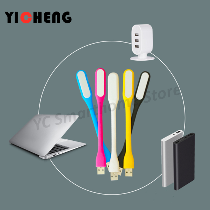 Luz Usb mijo luz led luz nocturna flexible mini luz portátil decoración de casa