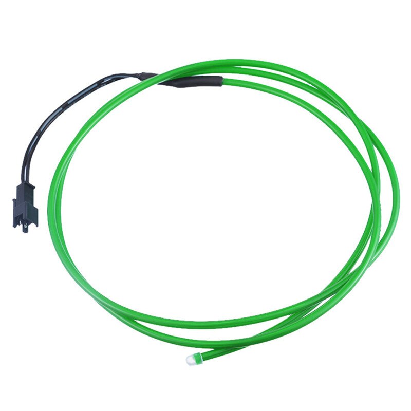113cm Neon Light Glow EL Wire Rope Tape Cable Strip 3V LED Cold Lights Shoes Clothing Car Decorate Lamps