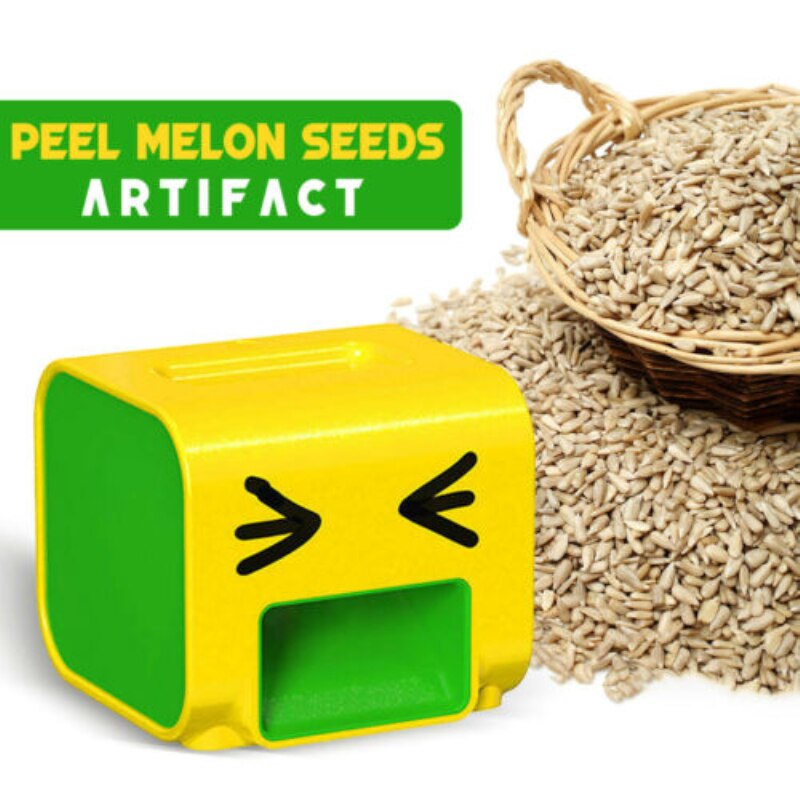 1pcs Automatic Sunflower Melon Seed Electric Open Peeling Machine Quick Shell Machine Opener Easy Nut Peeler Automatic Gadgets
