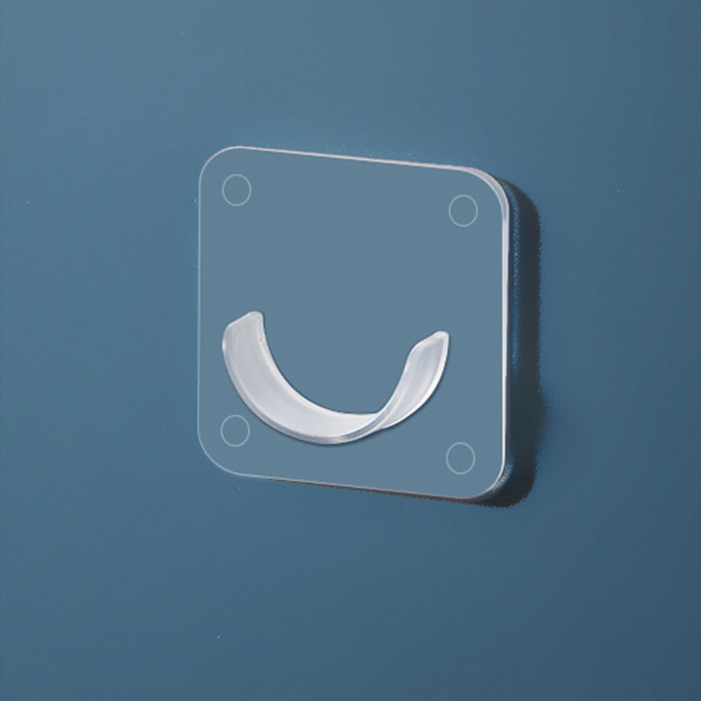 Cintre mural multi-usages, Support de tringle auto-adhésif sans clous, Support de tringle à rideau, Support de Rail pour vêtements