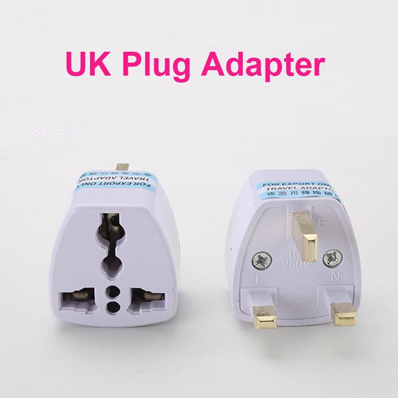 Universele adapter UK plug Converter, geschikt voor UK, Hongkong, Singapore, maleisië etc.