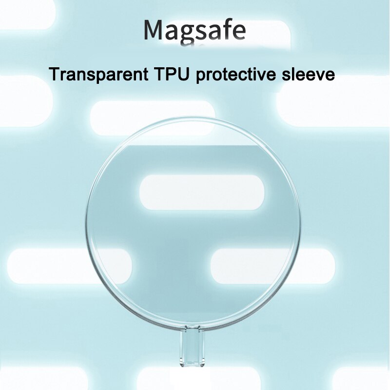 Étui de protection pour chargeur sans fil Magsafe, pour iPhone 12 Pro Max