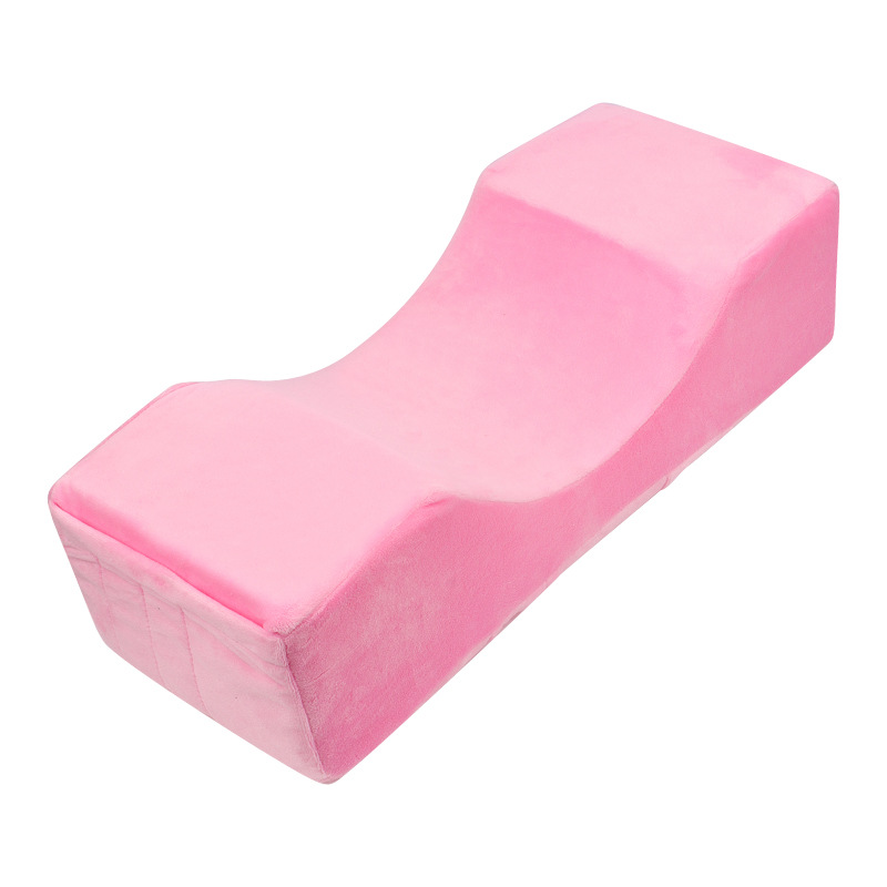 Oreiller pour cils, soutien du cou, levage des cils, coussin en mousse à mémoire de forme douce, oreiller d'extension de cils pour Salon de beauté