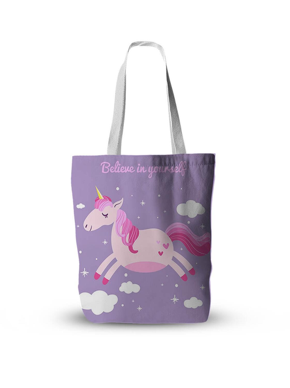 Women Handbags Cute Unicorn Print Handbags Can One Shoulder Shopping Bag Portable Folding Outdoor Beach: Style9