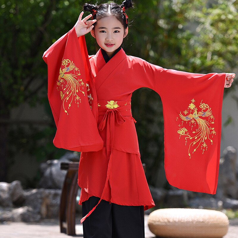 Filles traditionnel Costume folklorique robe Hanfu Tang dynastie reine