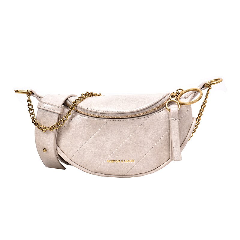 Vrouwen Rits LeatherPU Crossbody Tassen Schoudertas Voor Vrouwen Portemonnee Handtas Bagssac Belangrijkste Femme Portemonnee High-end borst Zak: Beige