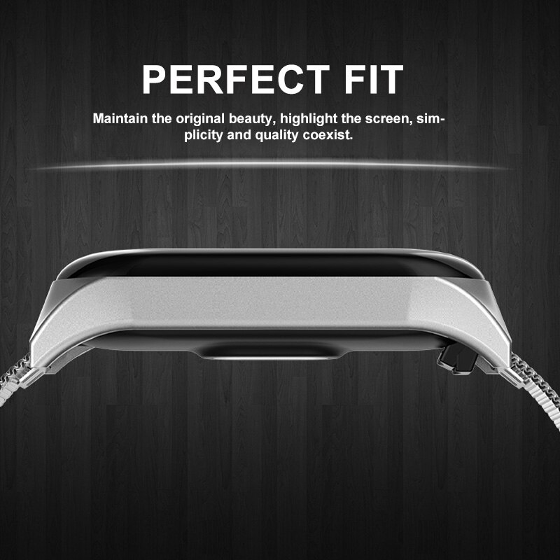 iONCT Metal Bracelet Strap For XiaoMi Mi Band 4 5 Strap Smart Watch Band Mi Band 3 Strap Bracelet Pulseira Miband 4 3 5 Strap