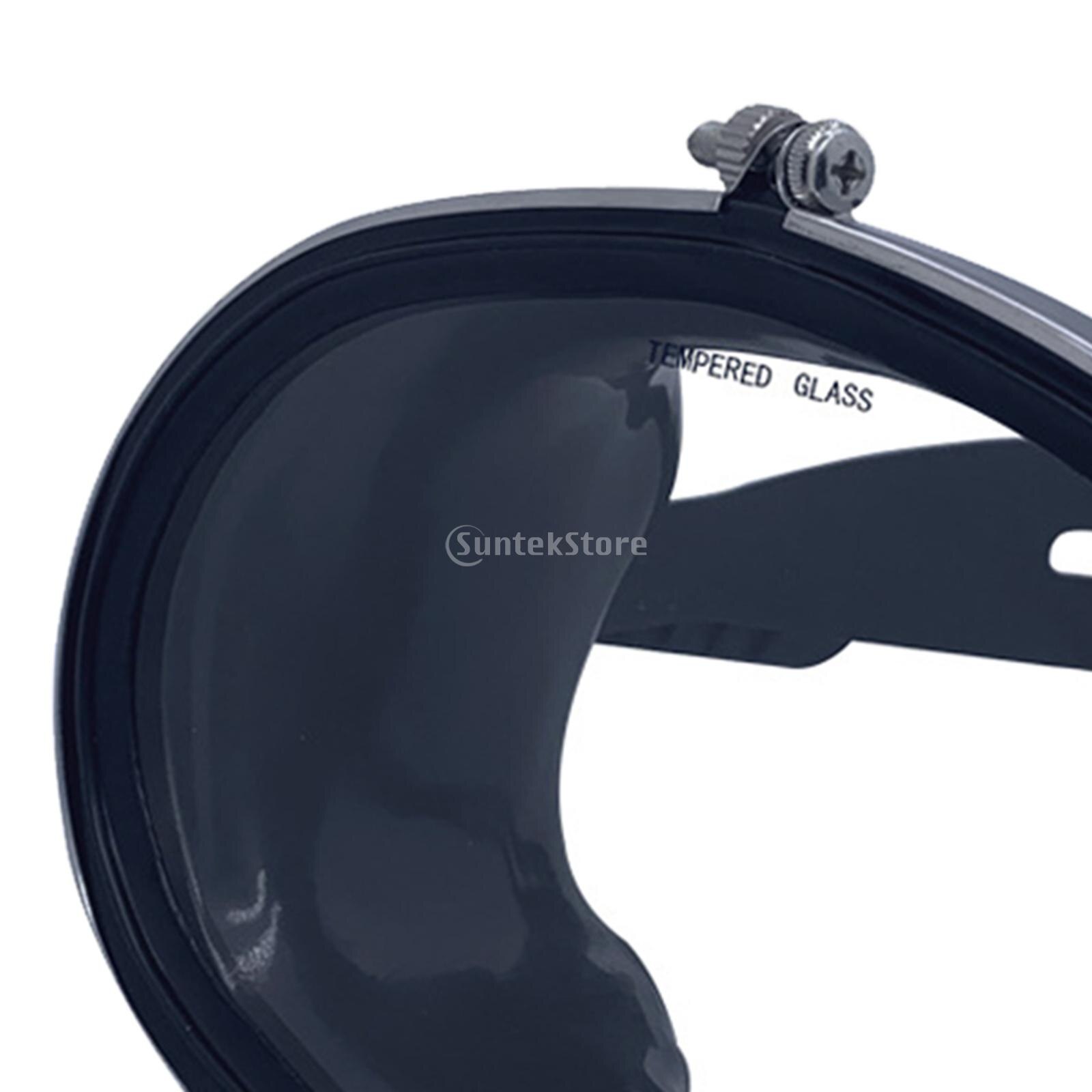 Scuba Diving Classic Free Dive One-Window Tempered Glass Mask Black Waterproof Scuba Diving Masks Adjustable Free Dive Silicone