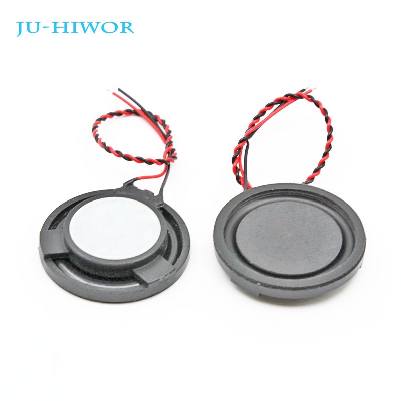 10pcs 4R 3W 32MM Round Speaker Thickness 6MM Complex Film Bass Loudspeaker For High-end Toys E-book