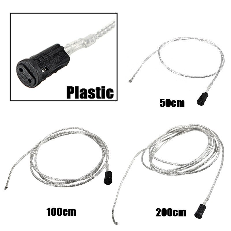 Lampe utgangspunkt lampe kontakt  g4 lys holder kontakt 50/100/200cm keramisk / plast ledet halogen pære belysning tilbehør pvc 12v