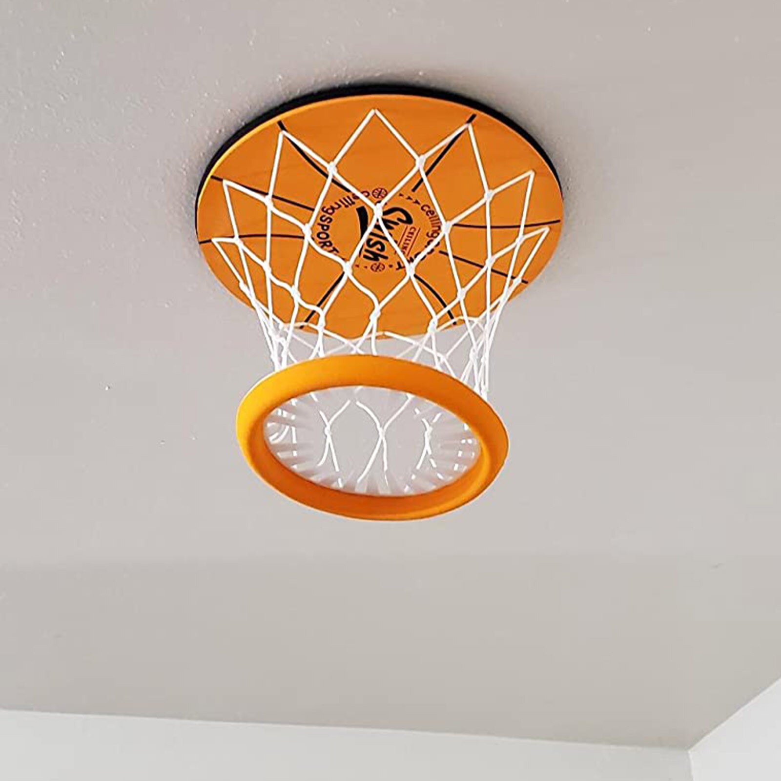 Ceiling Sport Indoor Mini Basketball Hoop For Kids Toy Game Shooting Toy Bedroom Parent-child Game Educational Toys D9#