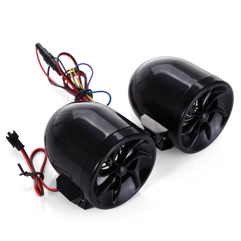 MT483 Motorcycle Music Audio Sound Player MP3 Speaker Anti-theft Alarm Support FM USB SD AUX Navigation with Voice Prompts