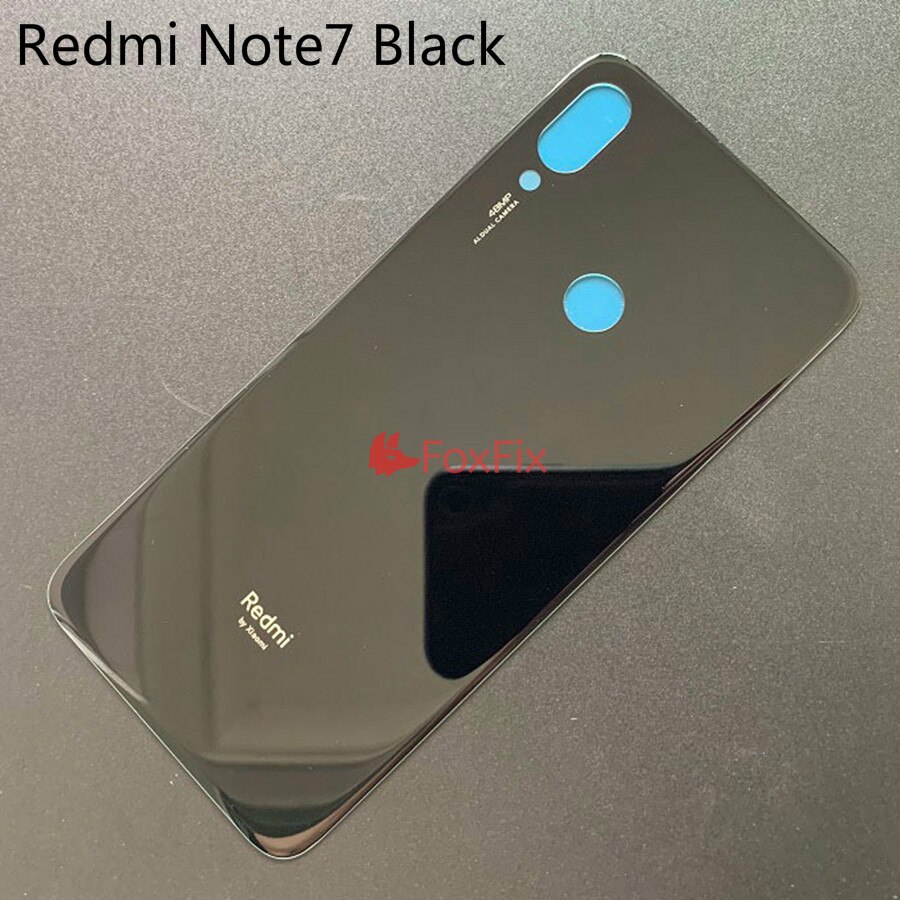 For Xiaomi Redmi Note 7 Pro Back Battery Cover Redmi 7 Note7 Rear Housing Door Case For Redmi Note 7 Battery Glass Cover