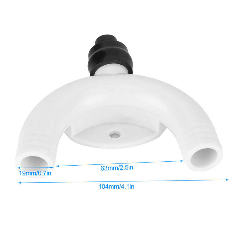 Marine Venting Anti Siphon Loop Boat Vented Loops 19mm Marine Anti‑Siphon Valve Ultraviolet‑Proof Marine Accessory Vented