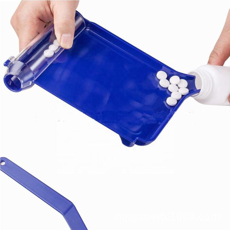 Plastic Medicine Dispensing Tray Dispensing Tray Pill Knife Dispensing Set For Pharmacy Medicine Dialing Can Fix Color