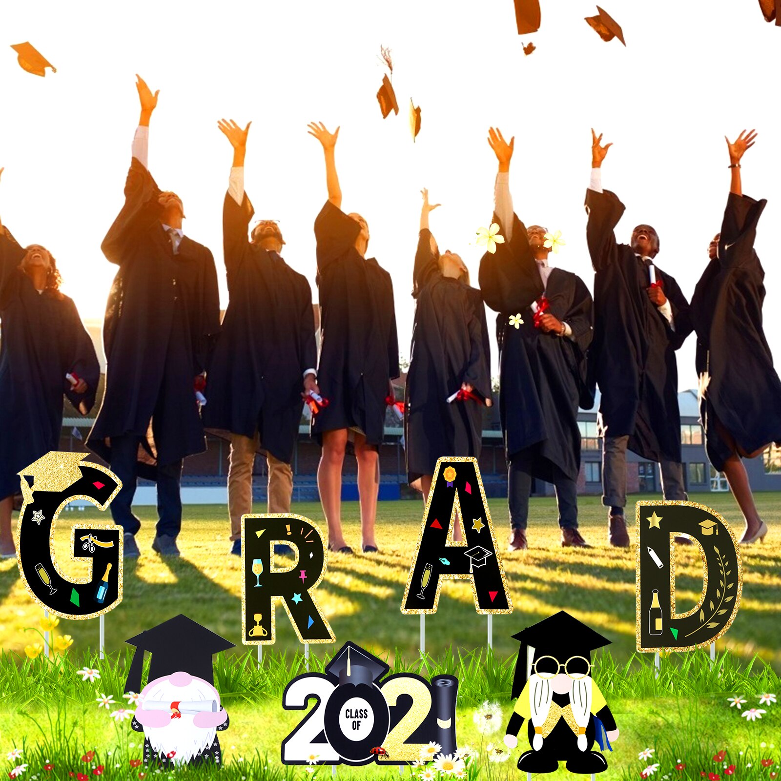Graduation Yard Signs Grad Yard Signs For Graduation Party Supplies Outdoor Lawn