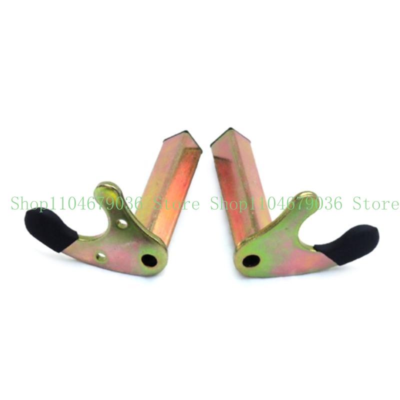 Swing Arm Lift Statiefhaken Motorstandaards U-stijl/L-stijl Wielsteunframe Stand Haak Vork Motoraccessoires: Donkergrijs