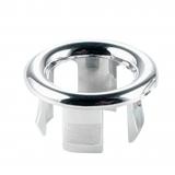 1Pc Wasbak Ronde Ring Overloop Spare Cover Badkamer Keramische Wastafel Overloop Ring Netjes Chrome Trim Ring #25: 1