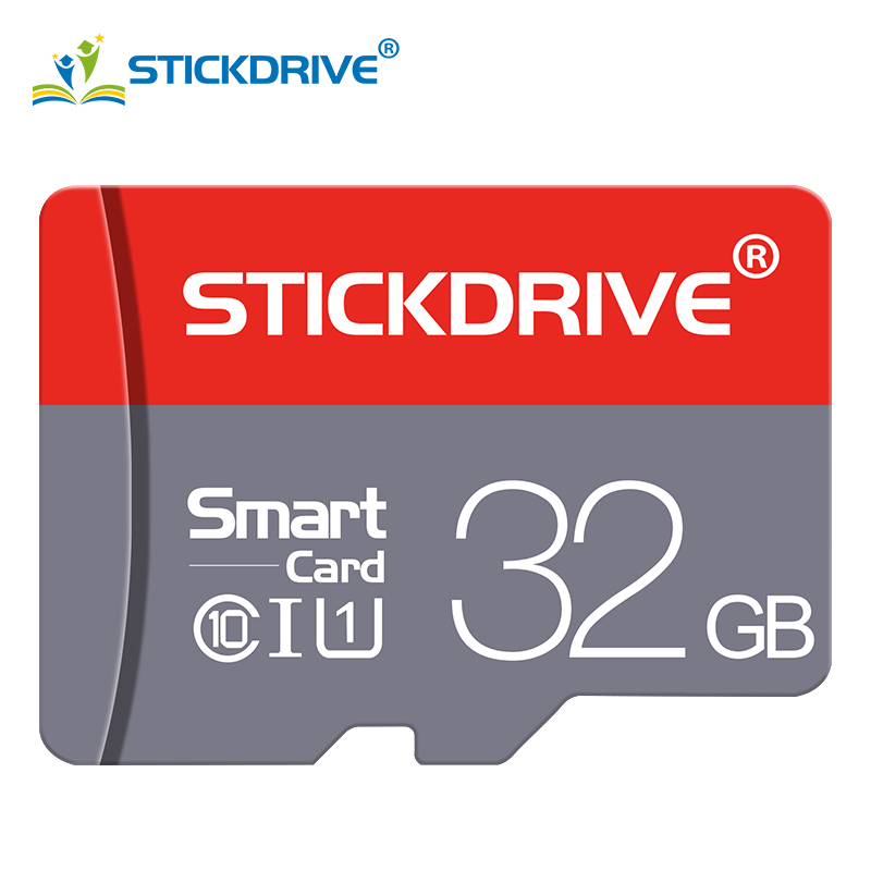 Hoge snelheid micro sd kaart 4gb 8gb 16gb 32gb microsd geheugenkaart 64gb 128gb flash kaart sdhc/sdxc klasse 10 tf /  sd met adapter: 32gb