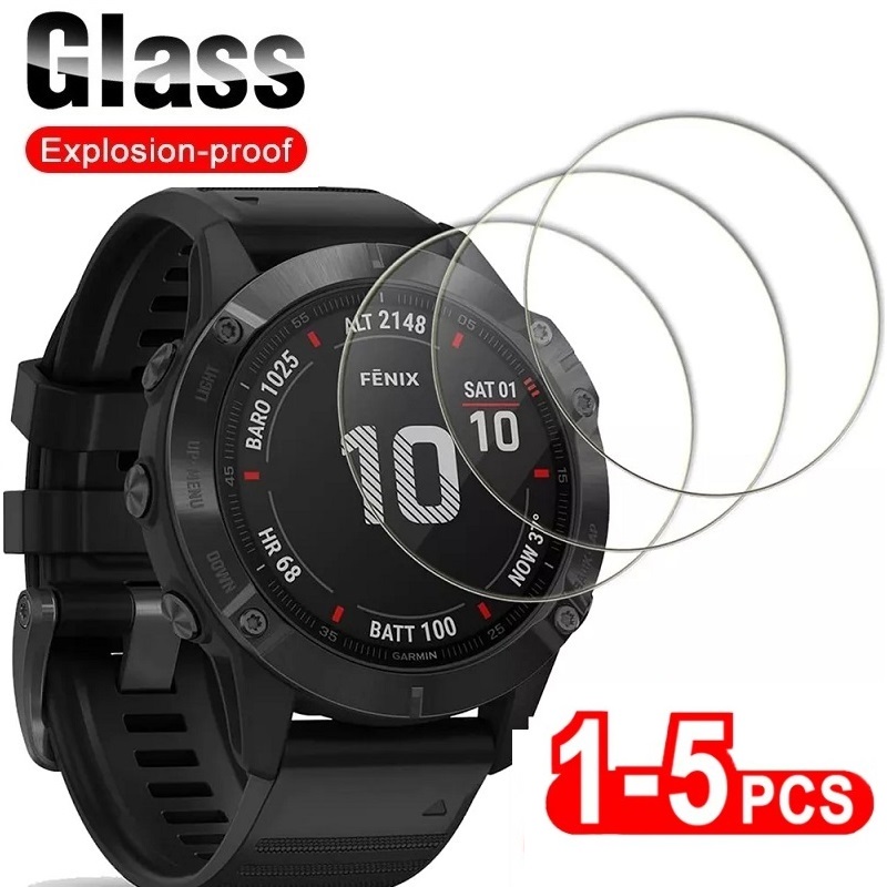 Film de protection d'écran en verre trempé pour Garmin Fenix 7X 7S 7 6X 6S 6 Pro Garmin Fenix 5 5S 5X Plus Protecteur d'écran pour Garmin Fenix 7X 7S 7 6X 6S 6 Pro Garmin Fenix 5 5S 5X Plus