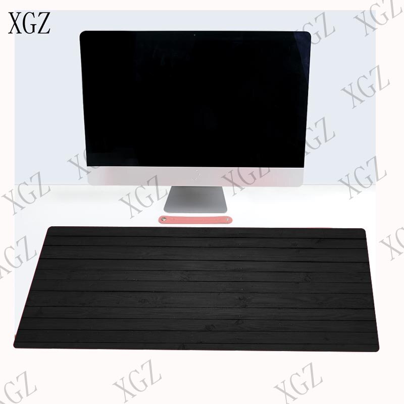 XGZ Abstract Background Black Texture Large Gaming Mouse Pad PC Computer Gamer Mousepad Desk Mat Locki Edge for CS GO LOL Dota