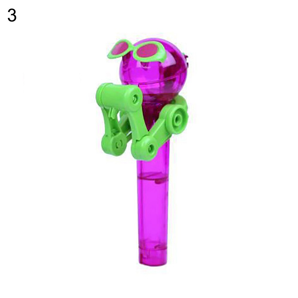 1Pcs Funny Kids Tang People Eat lollipops Pig Robot Lollipop Toy Holder Decompression Reliever Kids Children Toys Christmas: 3