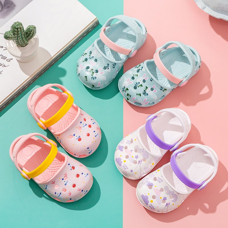 Baby Slippers Children Garden Shoes Summer Children Boy Shoes Non-slip Soft Bottom Cute Baby Boy Girl Shoes Sandals Slippers
