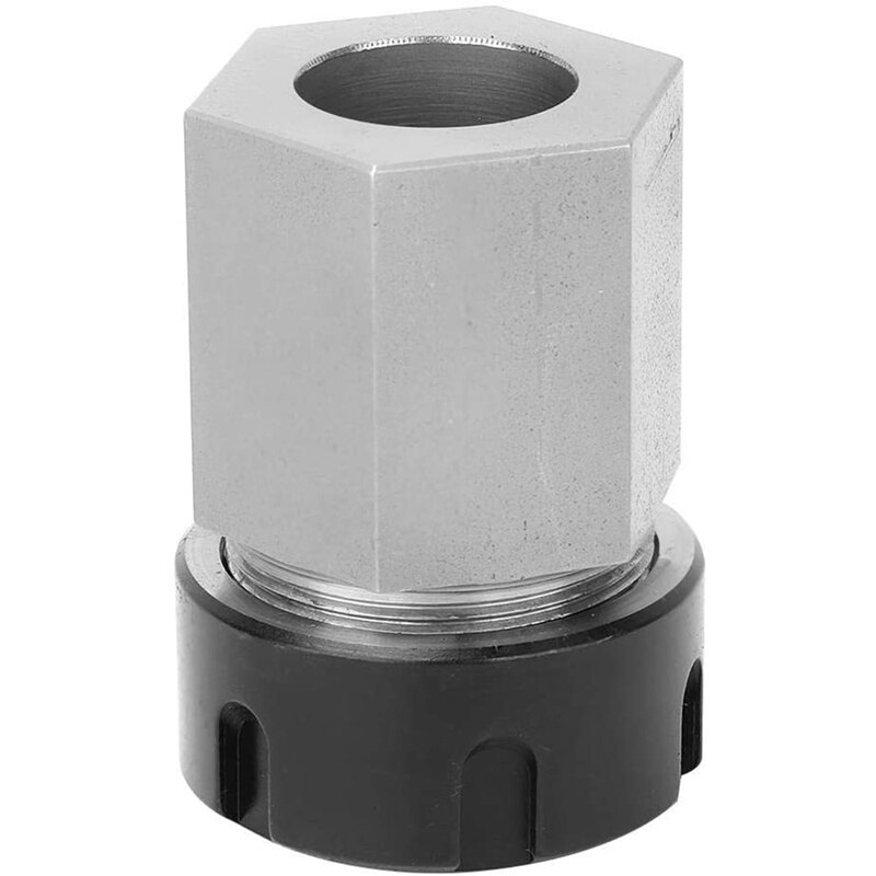 ER32 Collet Chucks Block Set of 2 Square and Hex Workholding Holder for CNC Lathe Engraving Machine
