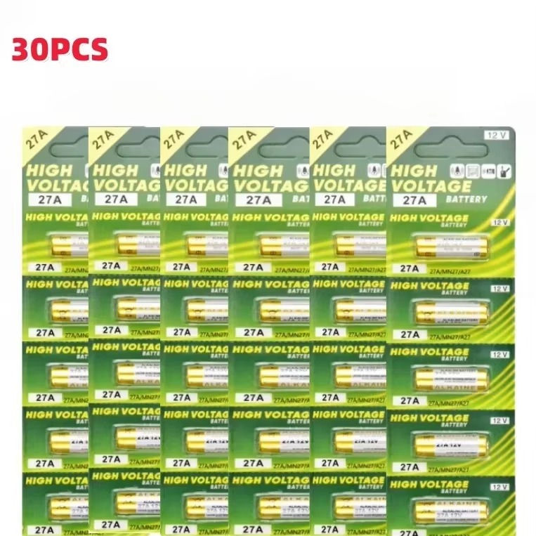 5-60PCS 27A 12V Batterie A27 27A G27A MN27 MS27 GP27 V27GA Für Türklingel, rollladen, Garage tür Fernbedienung, Trockenen Alkaline Batterie: Blau
