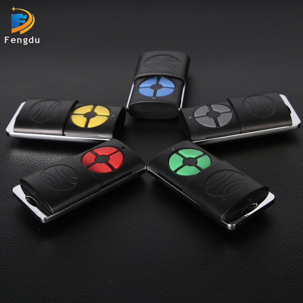 2 in 1 garage door remote control 433MHZ opener Cloning 4 key Auto Car Rolling Code gate 433 remote control duplicator