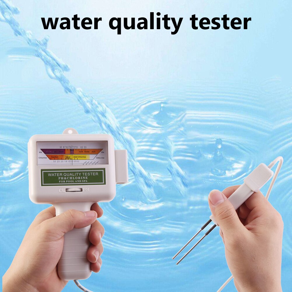 Ph Chloor Meter Tester PC101 Ph Tester Chloor Niveau Water Testen Apparaat Voor Zwembad Ph Chloor Meter Tester
