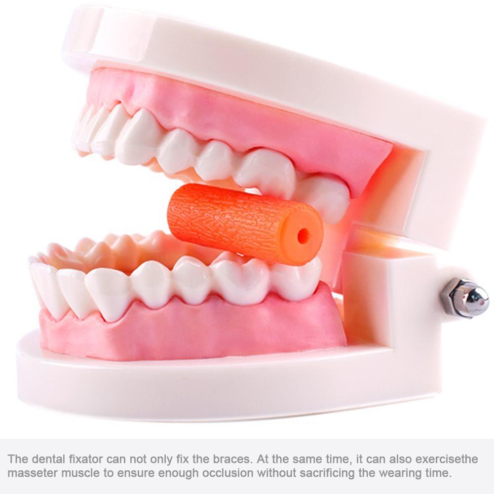 2 Stuk Siliconen Orthodontische Chewies Kaak Sporter Voor Aligner Trays