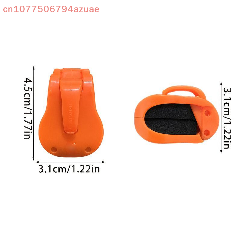 2 Stuks Quick-Attach Hengel Clip Tool-Gratis 1-Hand Houder Voor Zoetwater Hengels Magazijnstellingen veilige Grip Visgerei Organizer