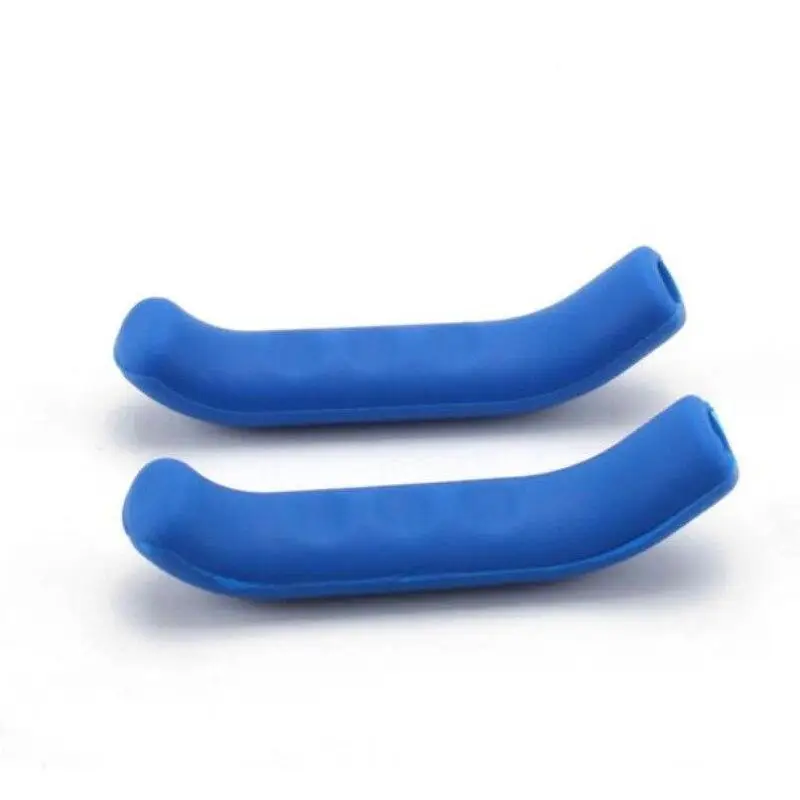 2 uds empuñaduras de bicicleta manija de freno de bicicleta cubierta de silicona empuñaduras de manillar de goma protectoras para bicicleta de montaña cubierta accesorios de bicicleta: Verde