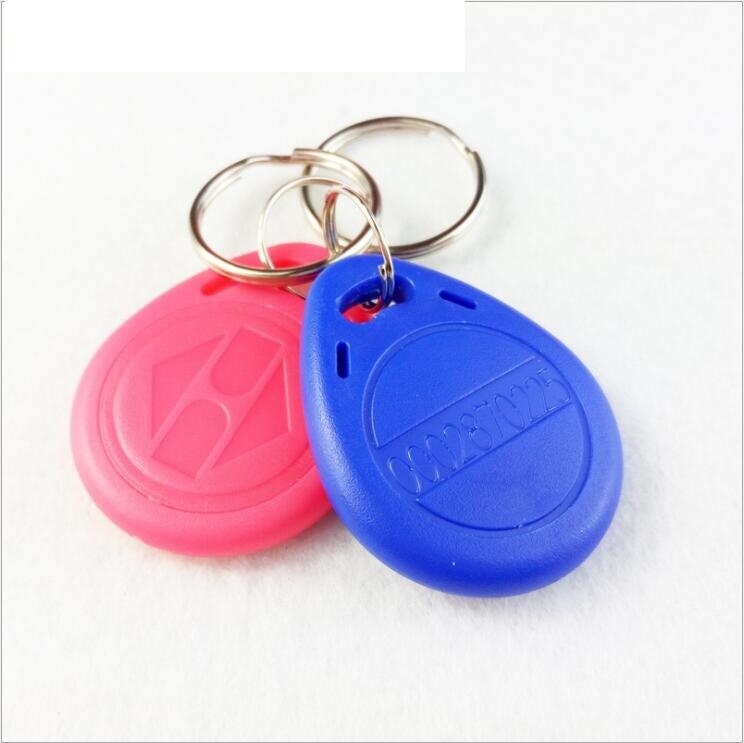 100PCS 125Khz Key Copy Rewritable Writable Rewrite EM ID T5577 keyfobs RFID Tag Ring Card Proximity Token Access Duplicate