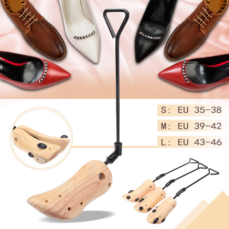 ABDB-1 pièce réglable chaussure civière élargi Code bois Support dispositif botte de chaussures en cuir talons hauts femme Expansion