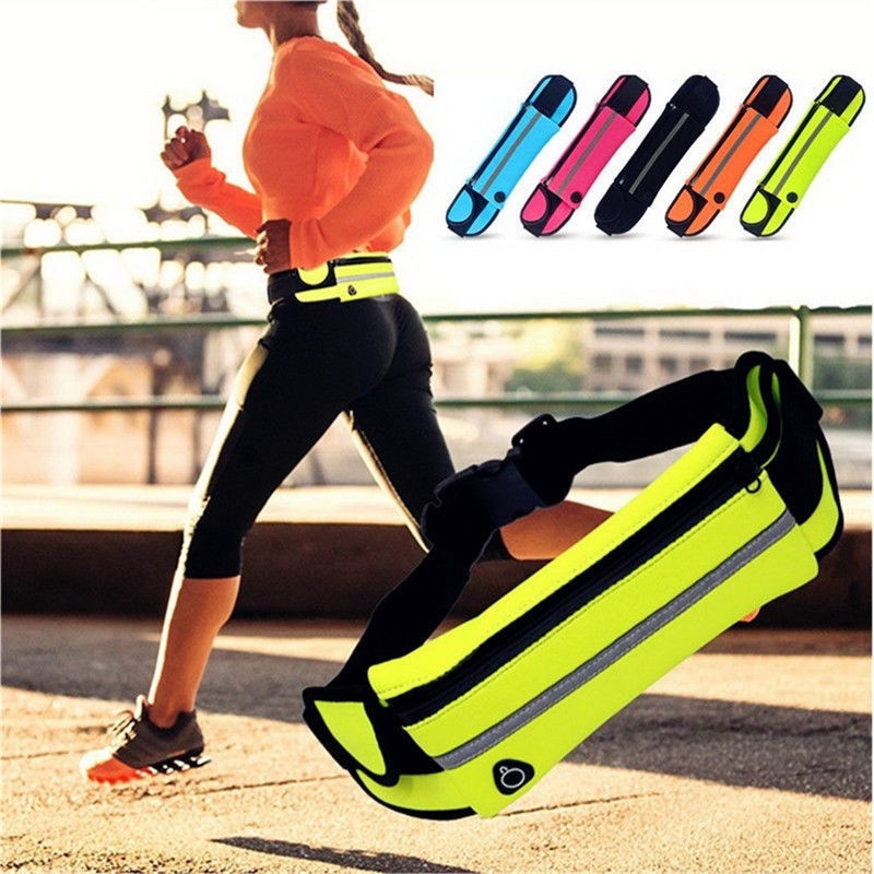 Wasserdicht Sport Läufer Taille miserabel Tasche Laufen Joggen Gürtel Tasche Postleitzahl fanny Pack