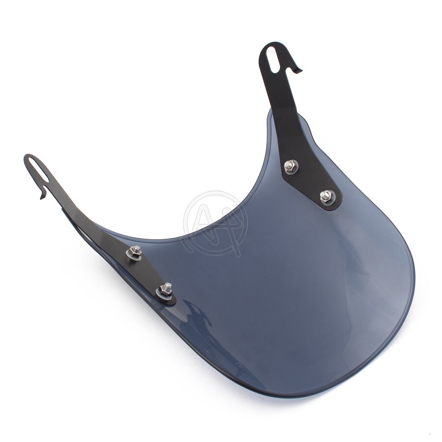 5-7 pouces moto rétro café Racer phare pare-brise Instrument visière universelle pour Honda Yamaha XJR 1300 Suzuki GSX 1400