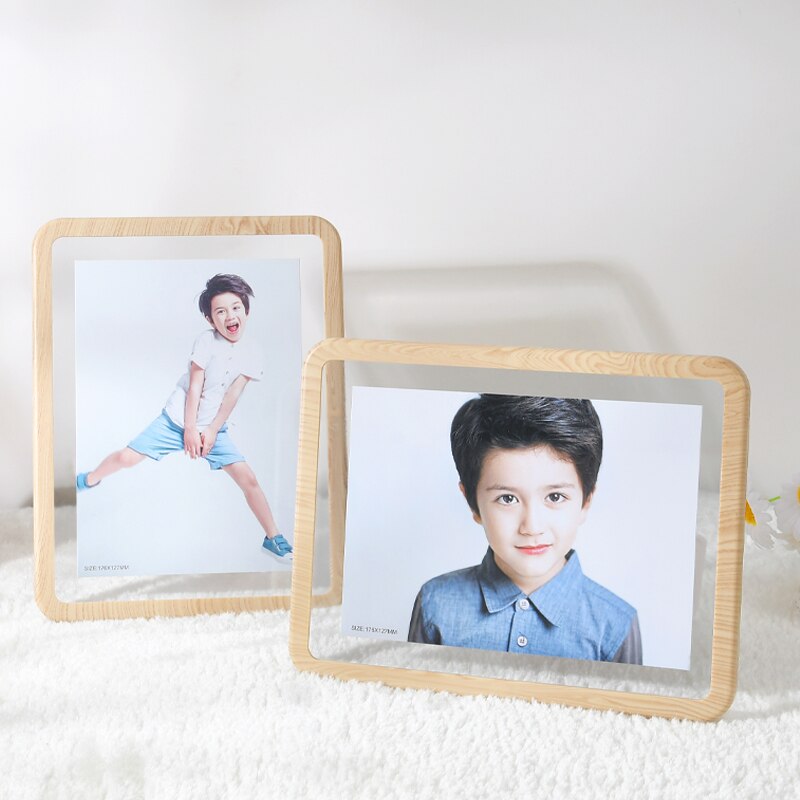 Marcos de fotos clásicos para cuadros, decoración moderna tradicional china, rectangular, BD50FF