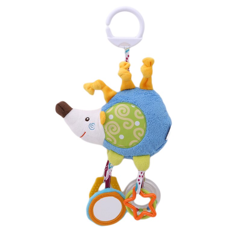JJOVCE Appena nato Del bambino Della Ragazza del Ragazzo Carino Cotone Appeso Sonagli infantile Del Gufo Animale Orso Scimmia A Mano Campana Giocattolo per Bambini Peluche di Sviluppo regalo